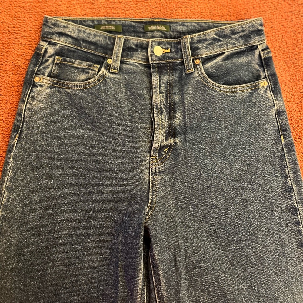 Wild Fable Super High Rise Straight Jeans